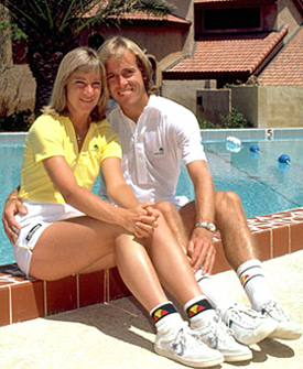 Chris Evert John Lloyd