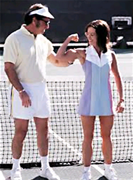 Bobby Riggs and Billie Jean King