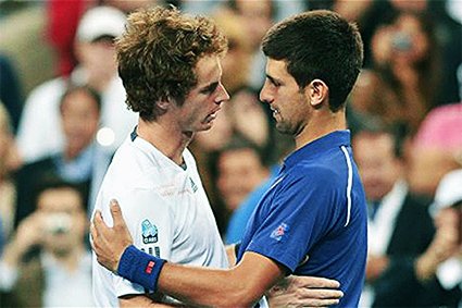 Andy Murray Novak Djokovic US Open 2012