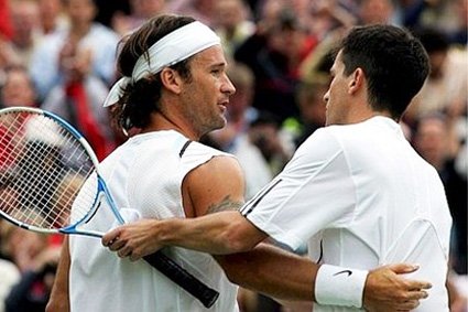 Carlos Moya Tim Henman Wimbledon 2007