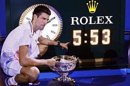 tennis i.com Djokovic Australian Open 2012