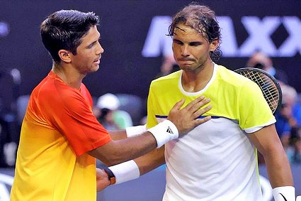 Fernando Verdasco Rafael Nadal Australian Open 2016
