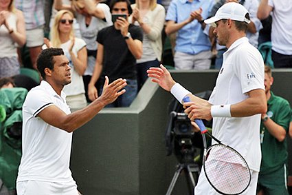 John Isner Jo Wilfried Tsonga Wimbledon 2016