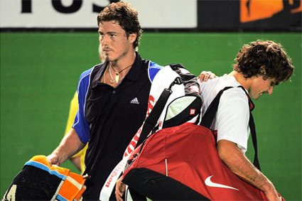 Marat Safin Roger Federer Australian Open 2005