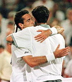 Pete Sampras Alex Corretja US Open 1996
