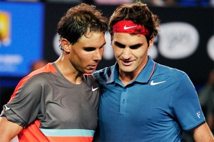 Rafael Nadal Roger Federer Australian Open 2009