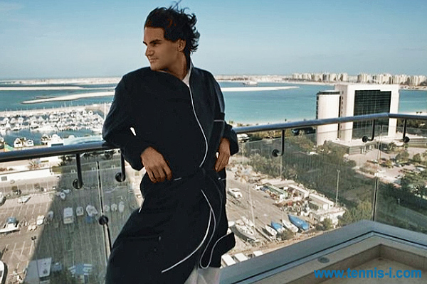 2007 год Federer Dubai 1