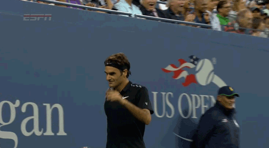 Federer Matosevic US Open 2014 3