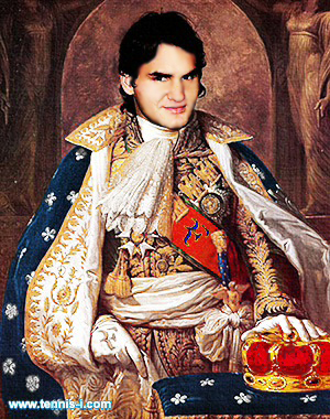 король Роджер Федерер