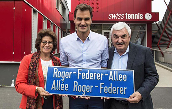 Roger Федерер Allee Biel 21.04.2016