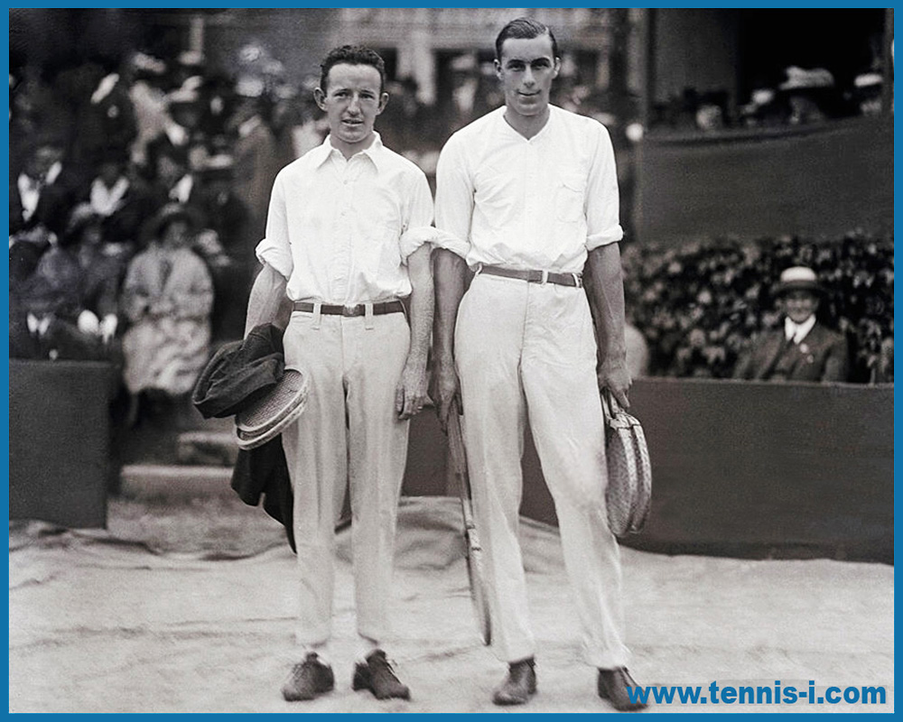 tennis i.com Bill Tilden Bill Johnston 4.09.1919