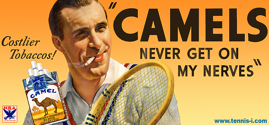 Билл Тилден Camel