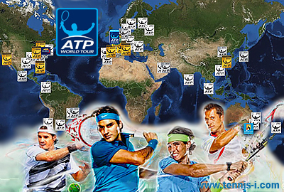 tennis Tournaments of professional mens