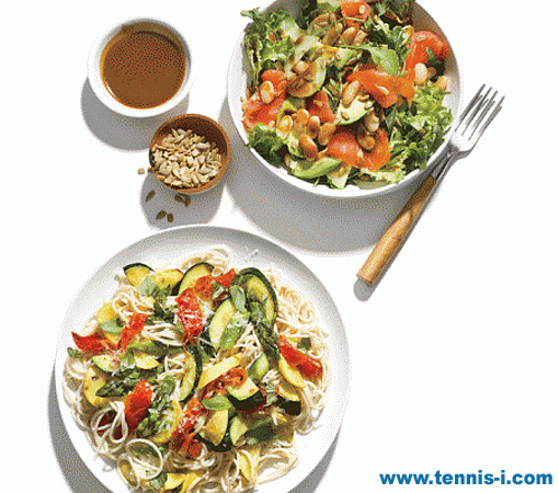 tennis i.com Novak Djokovic lunch